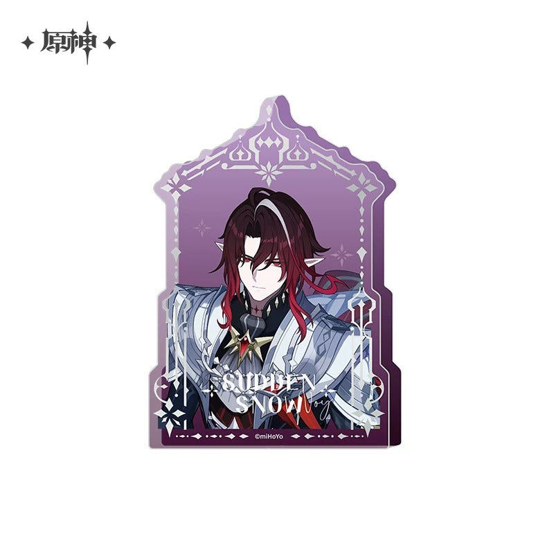 Acrylique Ornament [Genshin Impact] - Sudden Snow series
