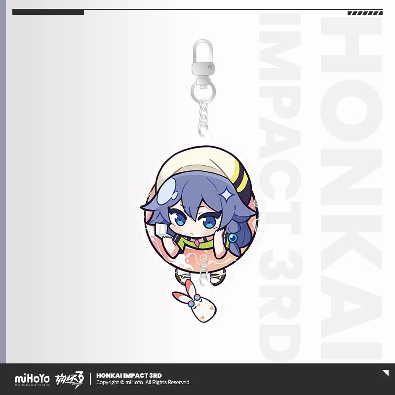 Acrylic Movable Keychain [Honkai Impact 3rd] - Summer Memories series