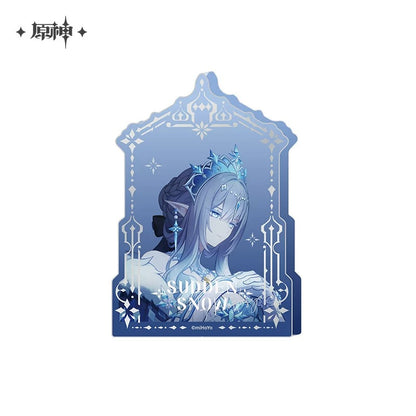 Acrylique Ornament [Genshin Impact] - Sudden Snow series