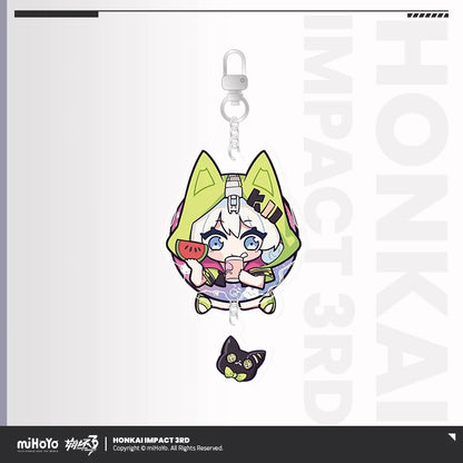 Acrylic Movable Keychain [Honkai Impact 3rd] - Summer Memories series
