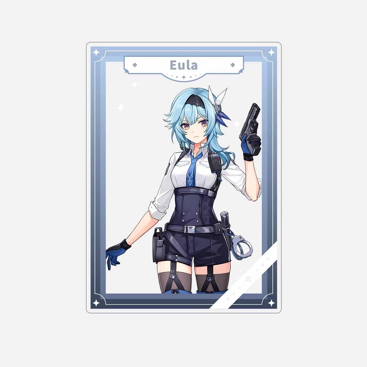 Carte PVC Transparente [Genshin Impact] - Eula - Hoyofair Spring 2024