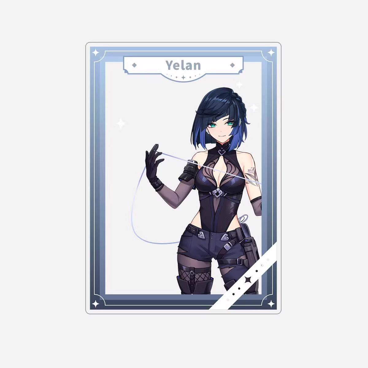 Carte PVC Transparente [Genshin Impact] - Yelan - Hoyofair Spring 2024