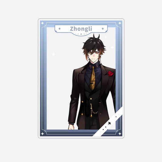Carte PVC Transparente [Genshin Impact] - Zhongli - Hoyofair Spring 2024