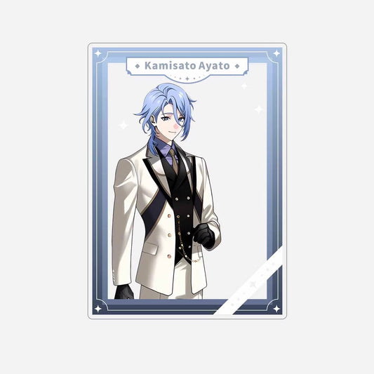 Carte PVC Transparente [Genshin Impact] - Ayato - Hoyofair Spring 2024