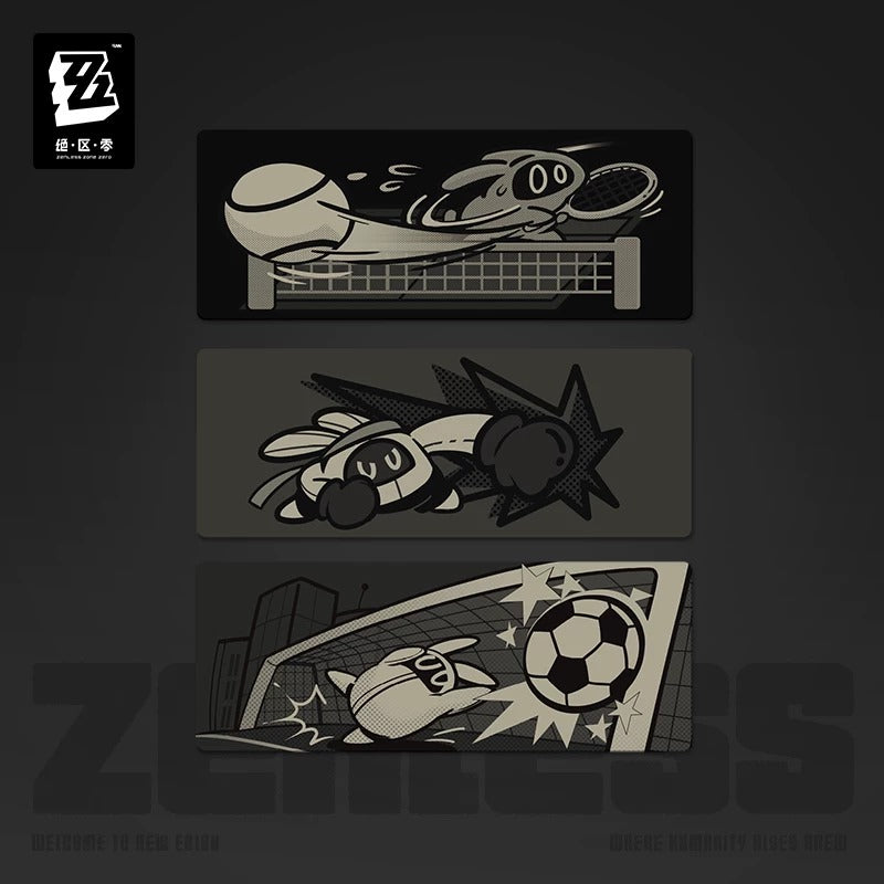 Keyboard Remplacement Visual Plate [ZZZ Zenless Zone Zero] - Bangboo - Tidal Noise