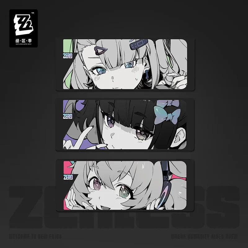 Keyboard Remplacement Visual Plate [ZZZ Zenless Zone Zero] - Agent - Tidal Noise