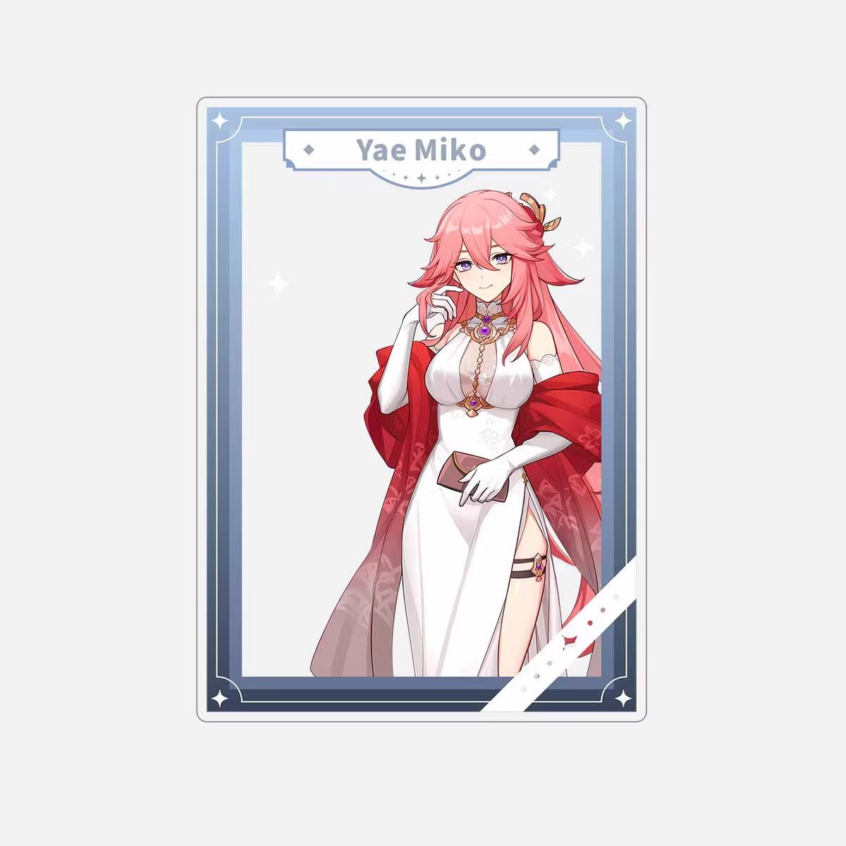 Carte PVC Transparente [Genshin Impact] - Yae Miko - Hoyofair Spring 2024