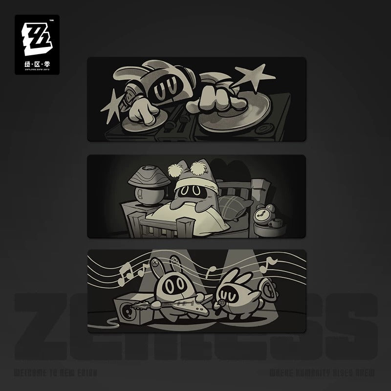 Keyboard Remplacement Visual Plate [ZZZ Zenless Zone Zero] - Bangboo - Tidal Noise