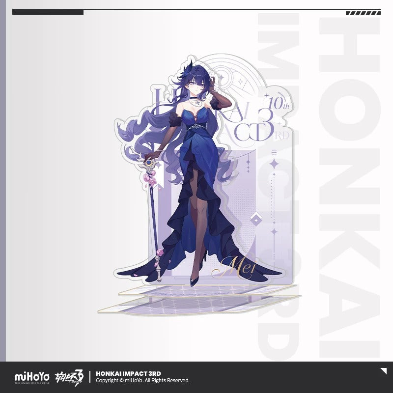 Acrylic Stand [Honkai Impact 3rd] - 10th Anniversary Celebration - Star Invitation Dress series