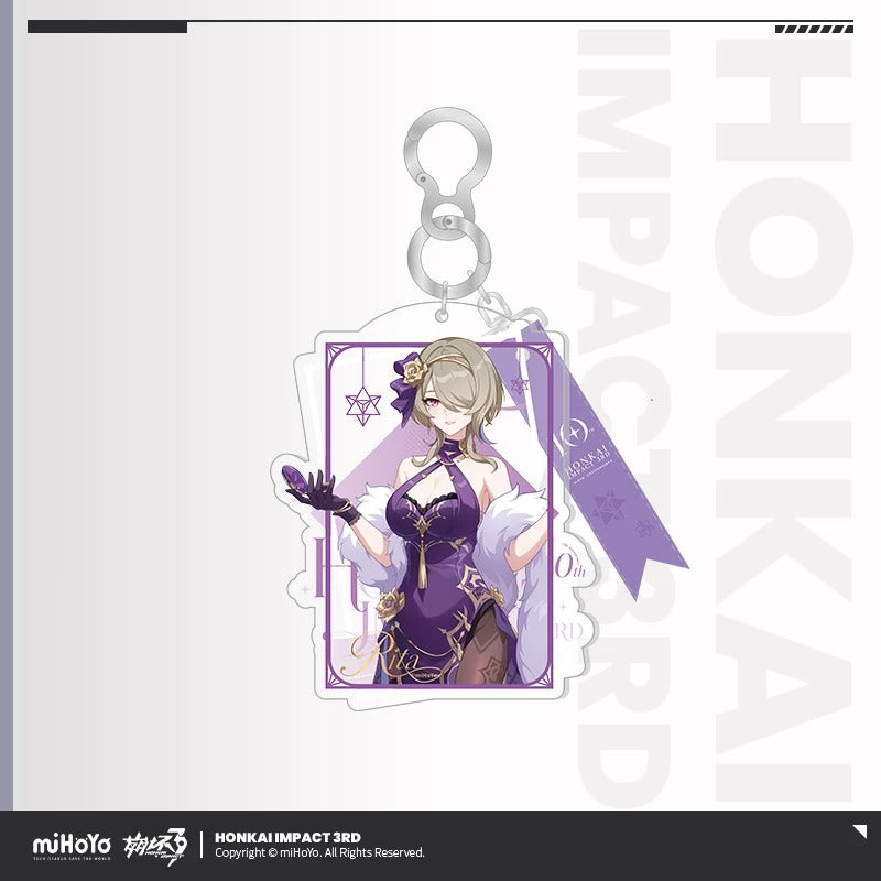 Acrylic Keychain [Honkai Impact 3rd] - 10th Anniversary Celebration - Star Invitation Dress series
