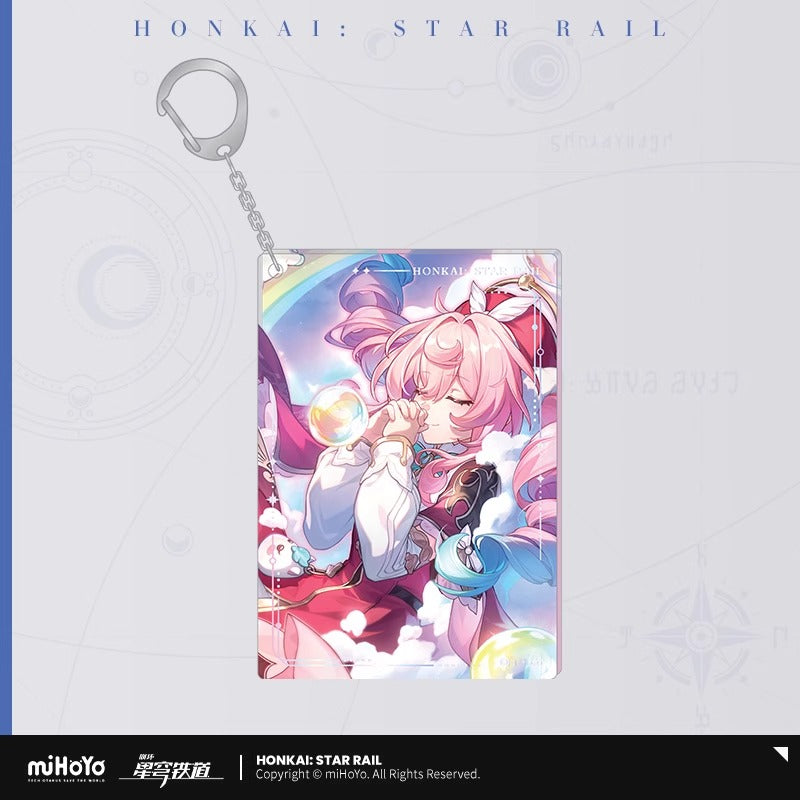 Acrylic Keychain [Honkai: Star Rail] - Hyacine - Long May Rainbows Adorn the Sky - Cône lumineux vol.11