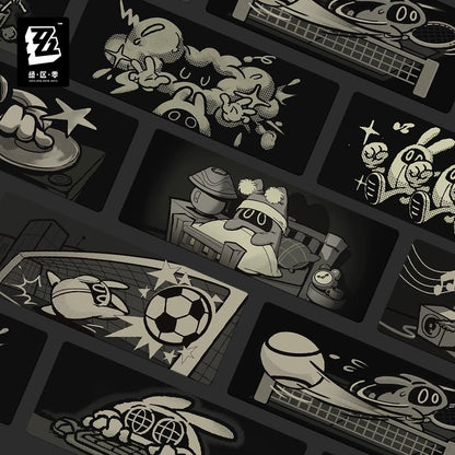 Keyboard Remplacement Visual Plate [ZZZ Zenless Zone Zero] - Bangboo - Tidal Noise