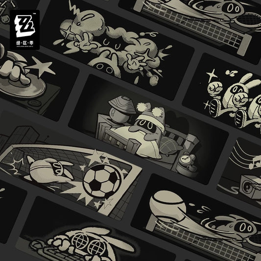 Keyboard Remplacement Visual Plate [ZZZ Zenless Zone Zero] - Bangboo - Tidal Noise
