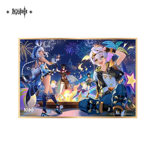 Acrylique Shikishi [Genshin Impact] - Type A - Sunspray Summer Resort