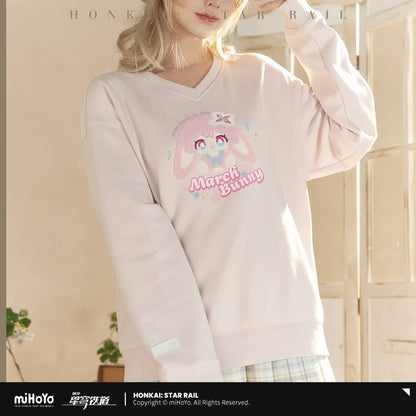 Pullover [Honkai: Star Rail] - March Bunny - Fluffy Across the Blue Impression