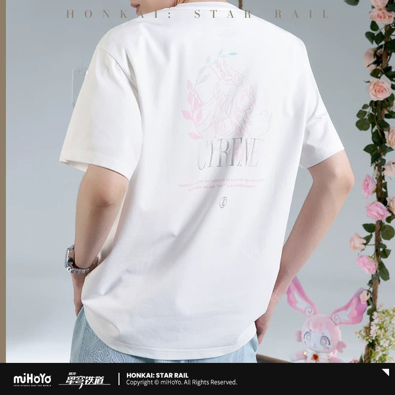 T-Shirt [Honkai Star Rail] - Blanc - Cyrene Impressions