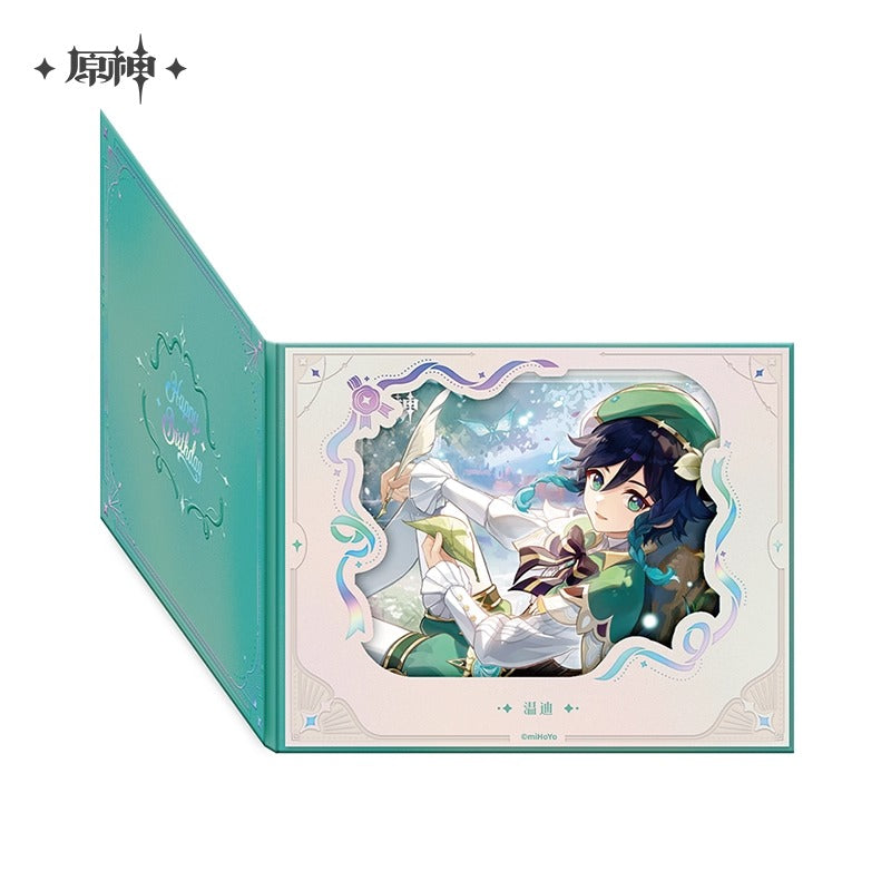 Flip Shikishi [Genshin Impact] - Fateful Day 2025 Series - Birthday Collection