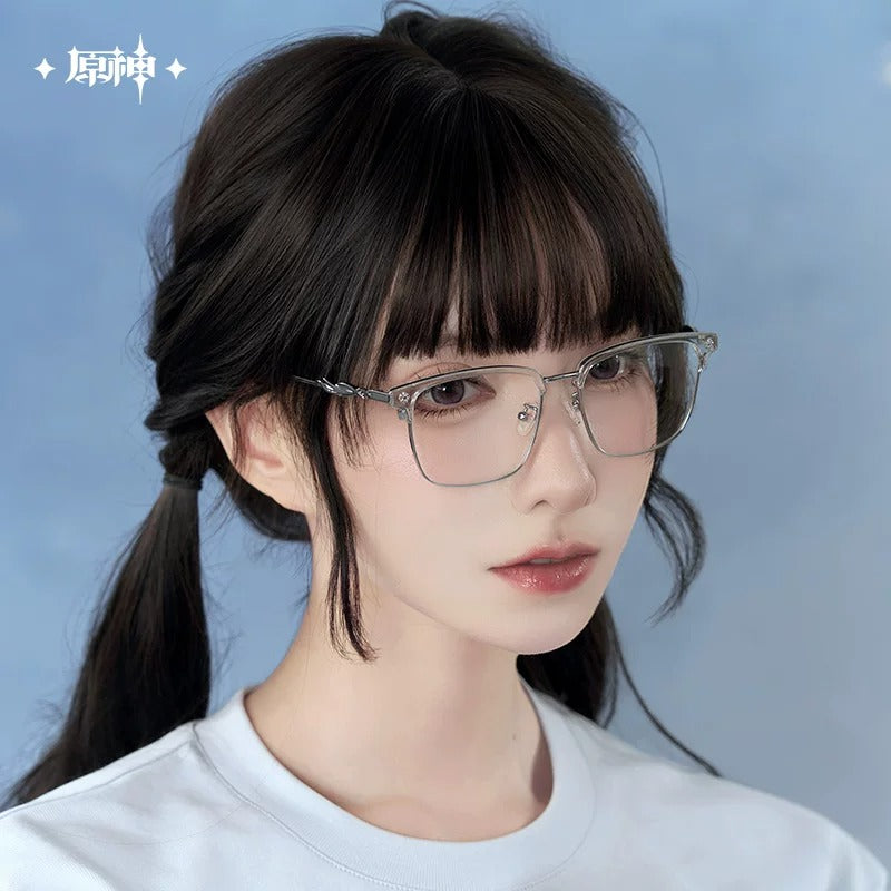 Paire de Lunettes [Genshin Impact] - Columbina "Damselette" Fatui Harbinger Impressions - Frost and Flames Series