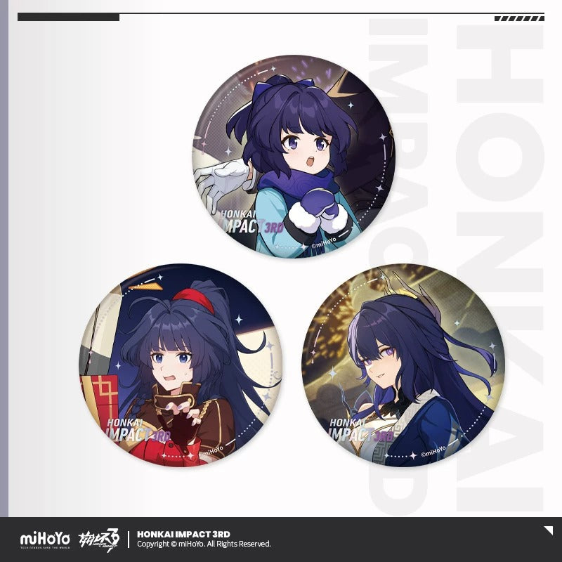 Set de 3 Badge [Honkai Impact 3rd] - Mei: Every Year Anew - Part 2 Stigmata Series