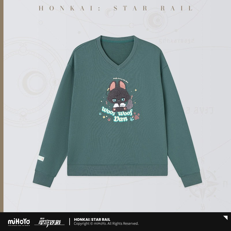 Pullover [Honkai: Star Rail] - Woof Woof Dan - Fluffy Across the Blue Impression