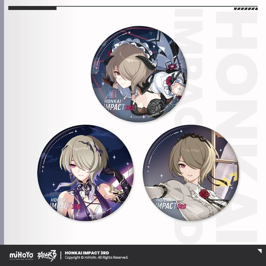 Set de 3 Badge [Honkai Impact 3rd] - Rita: Miss Espionage - Part 2 Stigmata Series