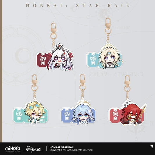 Acrylic Strap [Honkai: Star Rail] - Série Emoticônes / Sticker vol.8