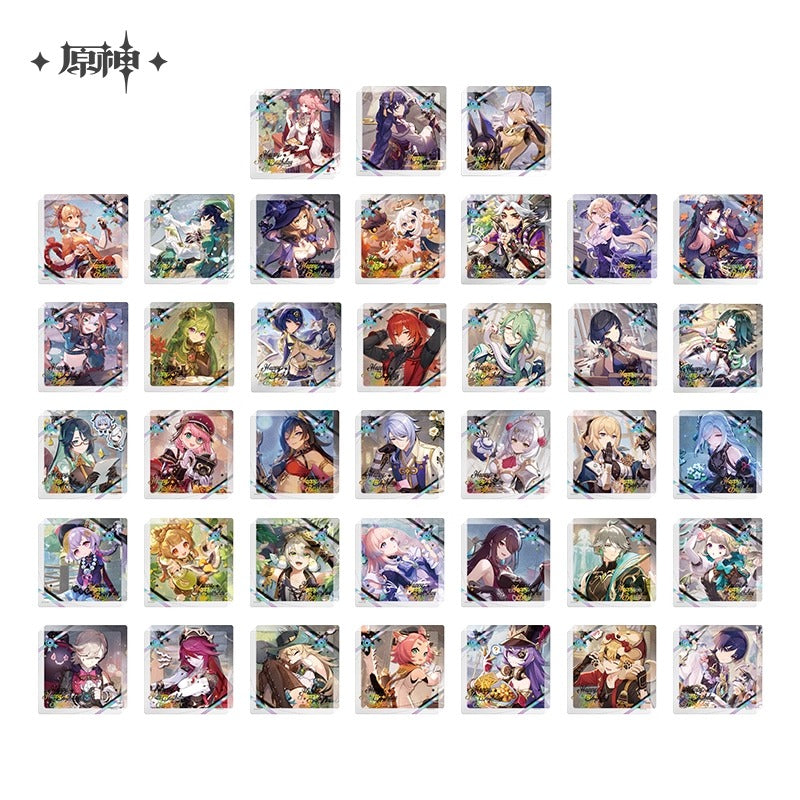 Coaster Acrylic Epais [Genshin Impact] - Fateful Day 2025 Series - Birthday Collection