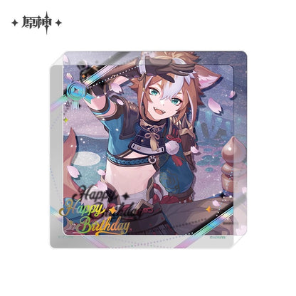 Coaster Acrylic Epais [Genshin Impact] - Fateful Day 2025 Series - Birthday Collection