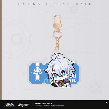 Acrylic Strap [Honkai: Star Rail] - Série Emoticônes / Sticker vol.5