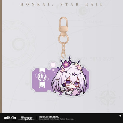 Acrylic Strap [Honkai: Star Rail] - Série Emoticônes / Sticker vol.5