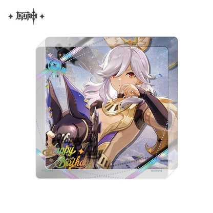 Coaster Acrylic Epais [Genshin Impact] - Fateful Day 2025 Series - Birthday Collection