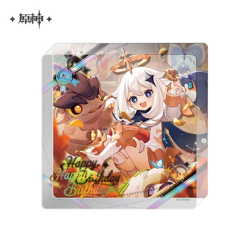 Coaster Acrylic Epais [Genshin Impact] - Fateful Day 2025 Series - Birthday Collection