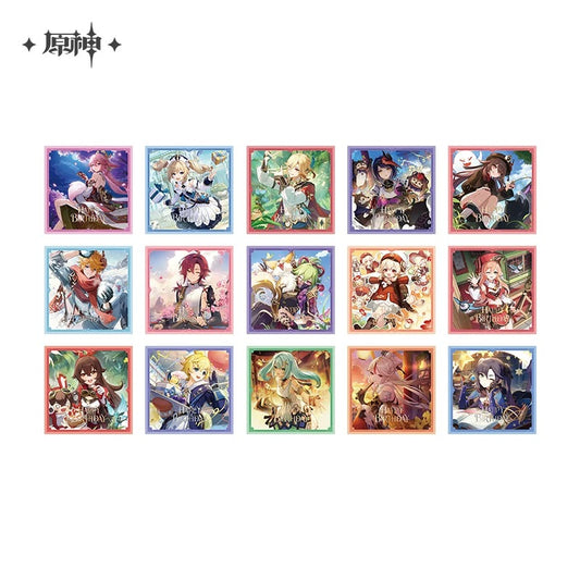 Set de Cartes [Genshin Impact] - Set C - Fateful Day Series - Birthday Collection