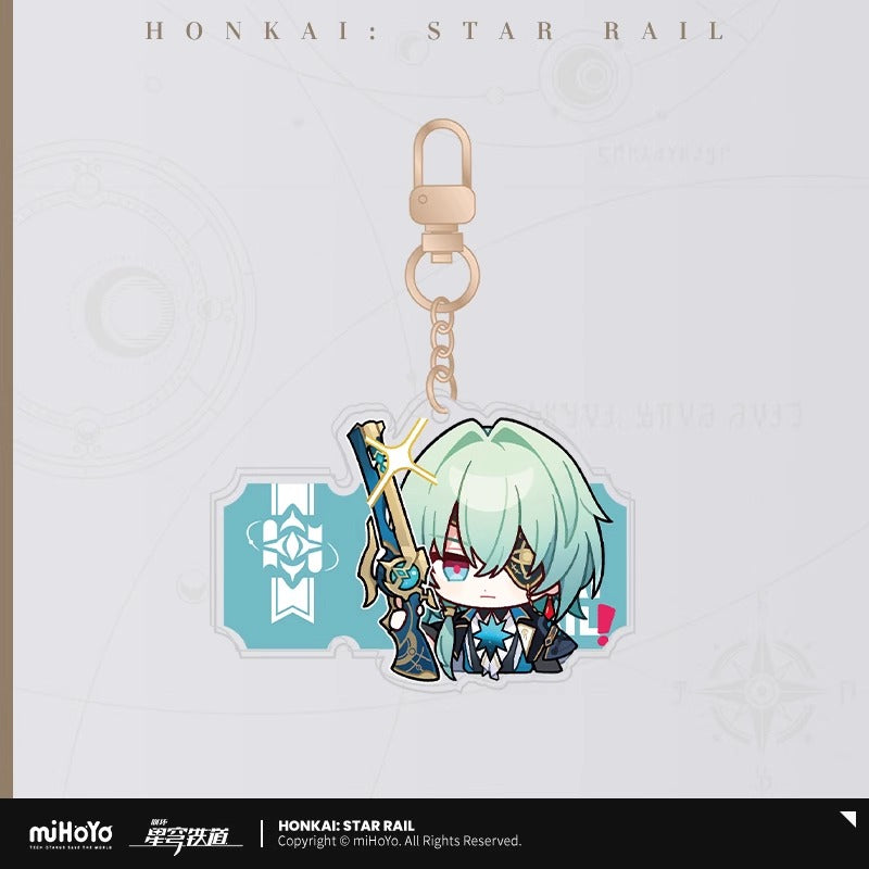 Acrylic Strap [Honkai: Star Rail] - Série Emoticônes / Sticker vol.5