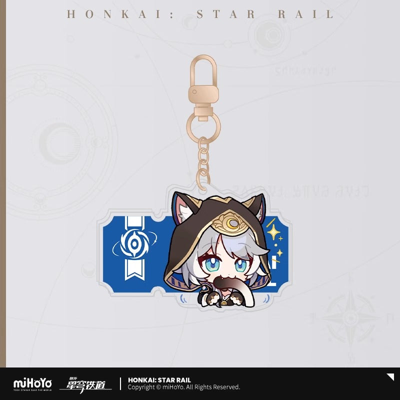Acrylic Strap [Honkai: Star Rail] - Série Emoticônes / Sticker vol.5