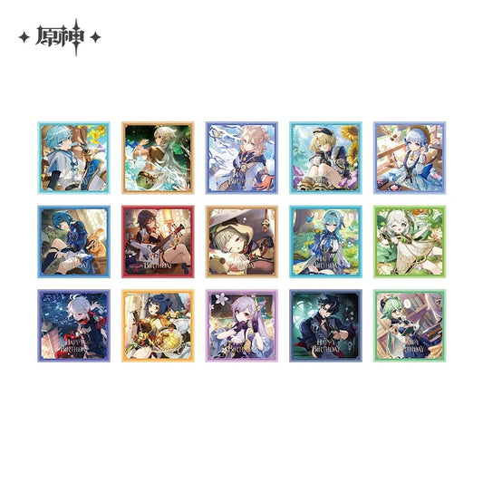 Set de Cartes [Genshin Impact] - Set D - Fateful Day Series - Birthday Collection
