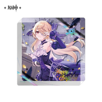 Coaster Acrylic Epais [Genshin Impact] - Fateful Day 2025 Series - Birthday Collection
