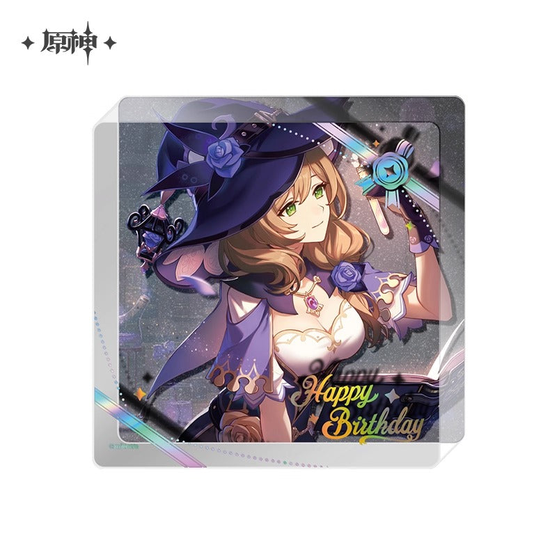 Coaster Acrylic Epais [Genshin Impact] - Fateful Day 2025 Series - Birthday Collection