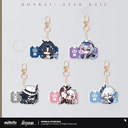 Acrylic Strap [Honkai: Star Rail] - Série Emoticônes / Sticker vol.7