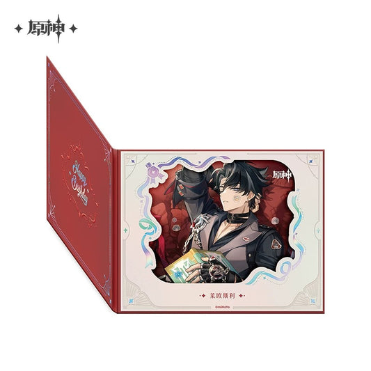 Flip Shikishi [Genshin Impact] - Wriothesley - Fateful Day 2025 Series Vol.3 - Birthday Collection