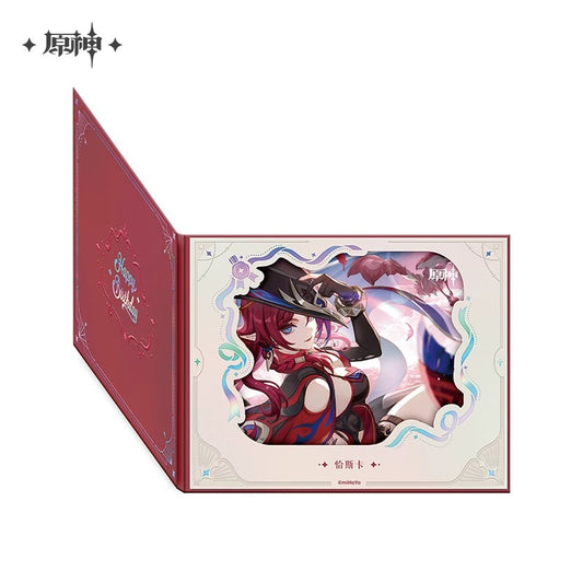 Flip Shikishi [Genshin Impact] - Chasca - Fateful Day 2025 Series Vol.3 - Birthday Collection