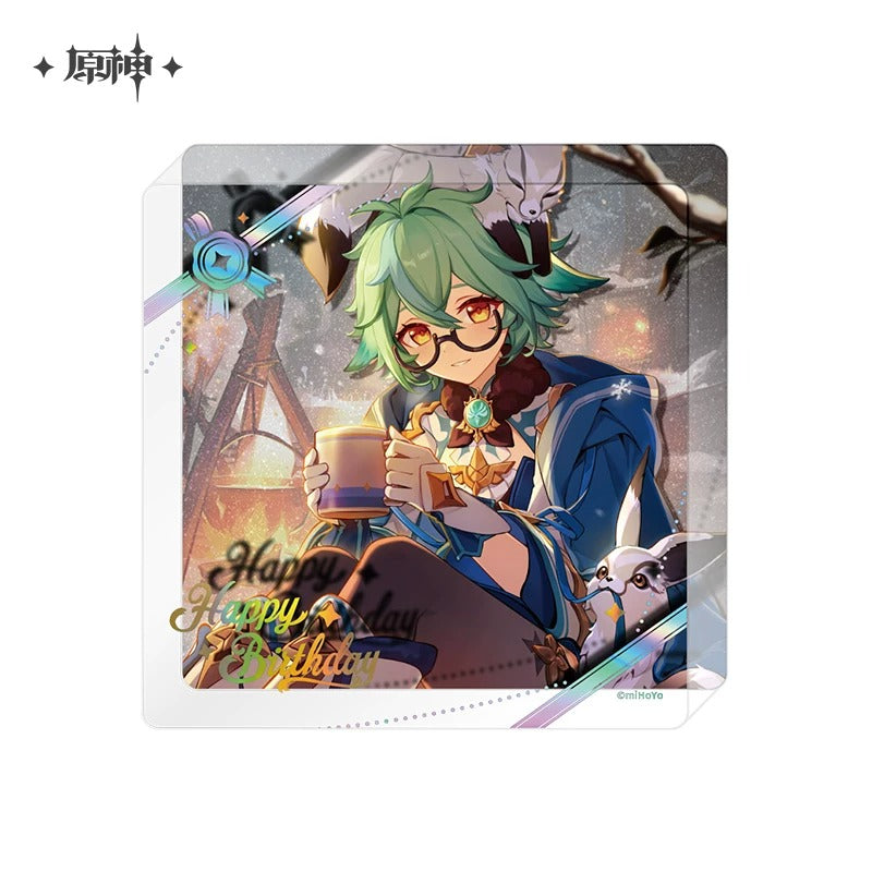 Acrylic Ornement [Genshin Impact] - Fateful Day 2025 Series Vol.3 - Birthday Collection