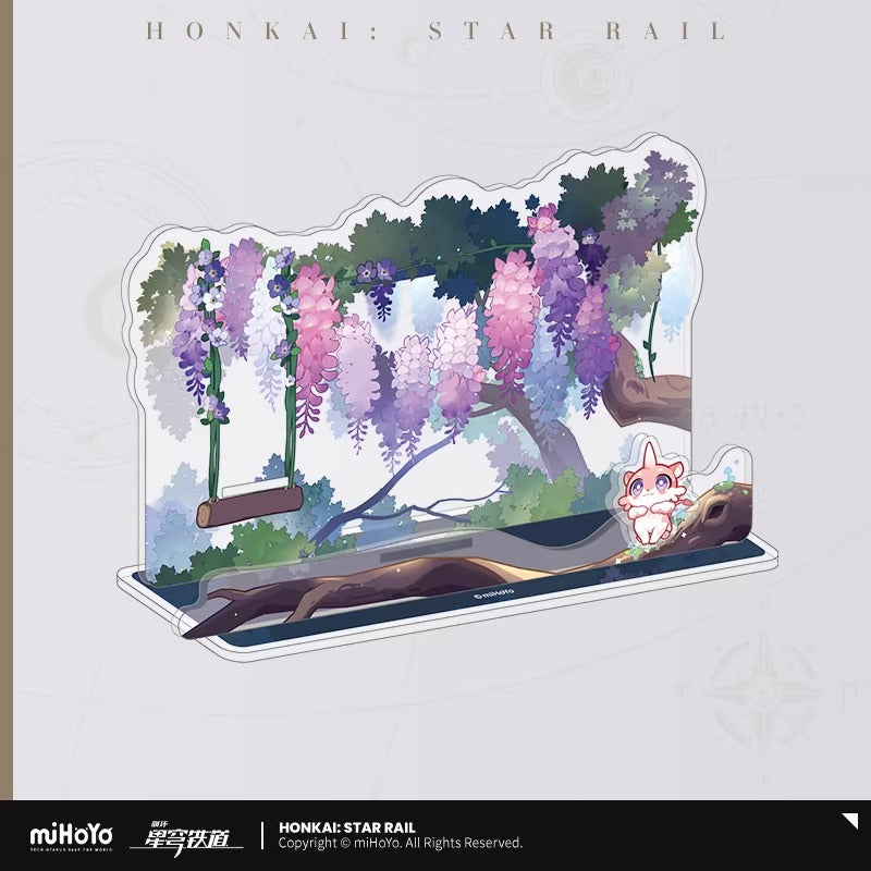 Acrylic Stand Diorama [Honkai: Star Rail] - Amphoreus Décors - Owlbert's Guest Room