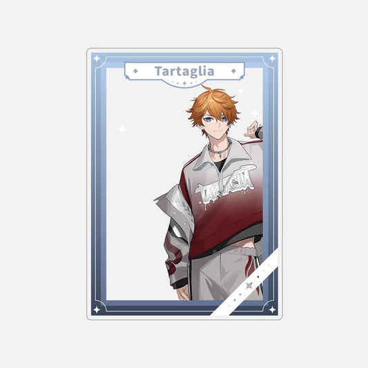 Carte PVC Transparente [Genshin Impact] - Tartaglia - Hoyofair Spring 2024