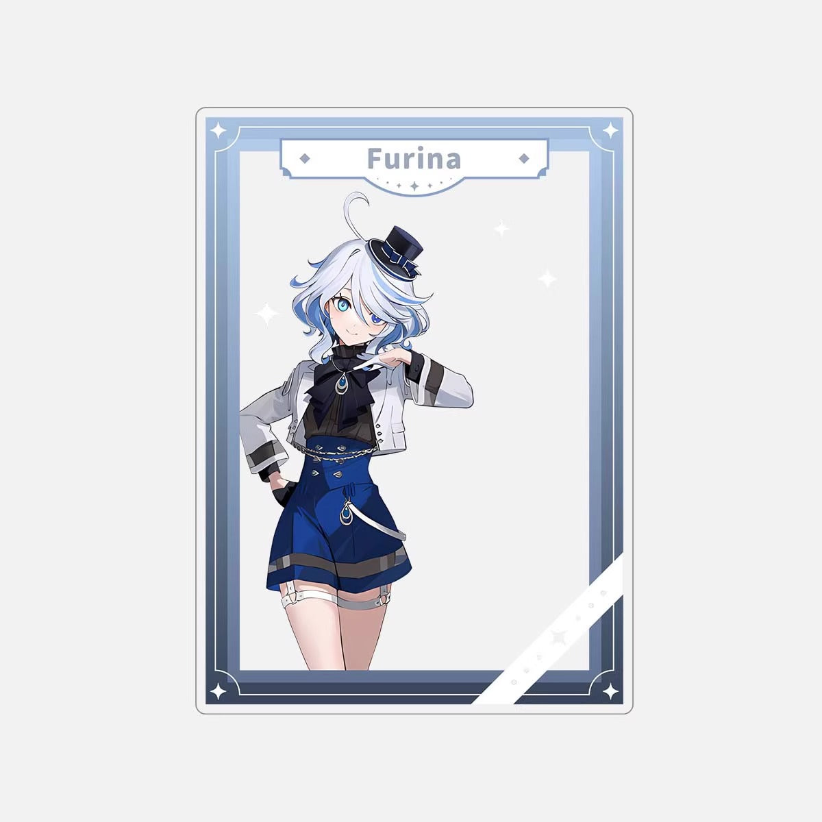 Carte PVC Transparente [Genshin Impact] - Furina - Hoyofair Spring 2024