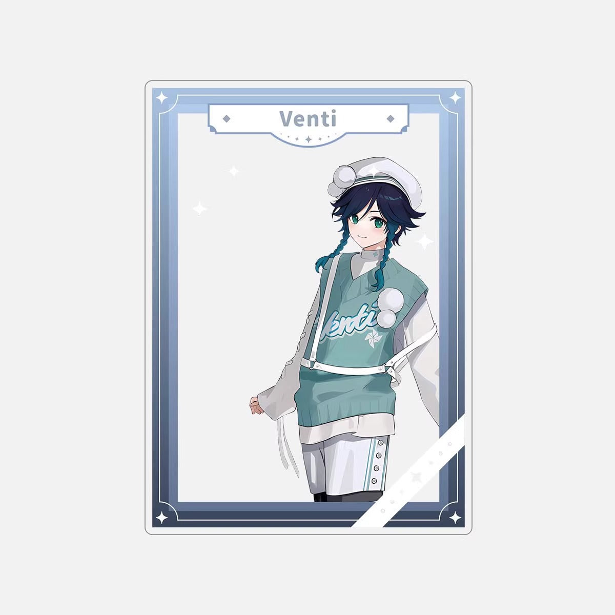 Carte PVC Transparente [Genshin Impact] - Venti - Hoyofair Spring 2024