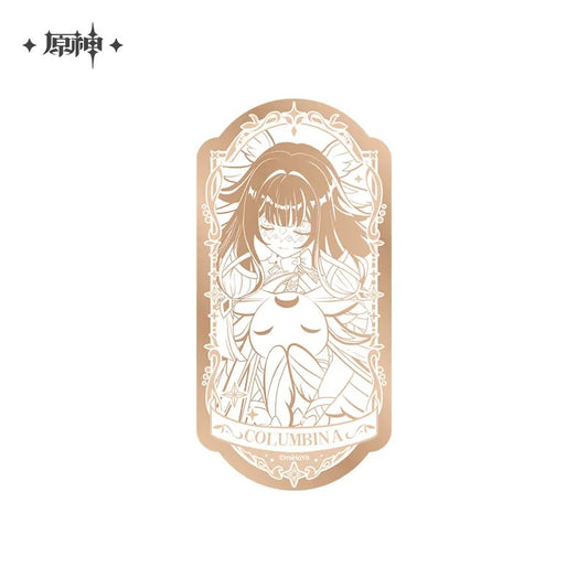 Badge Mirroir [Genshin Impact] - Columbina - 6th Anniversary - Feast of the Archons series