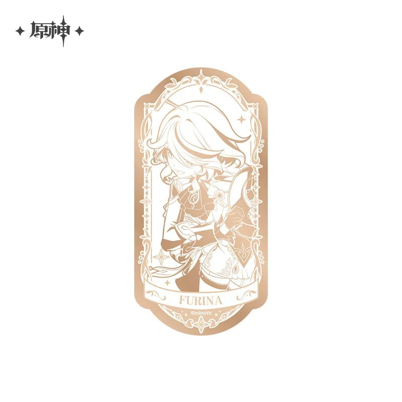 Badge Mirroir [Genshin Impact] - Furina - 6th Anniversary - Feast of the Archons series