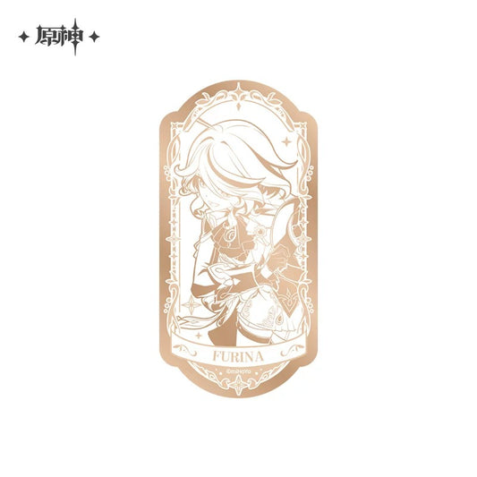 Badge Mirroir [Genshin Impact] - Furina - 6th Anniversary - Feast of the Archons series