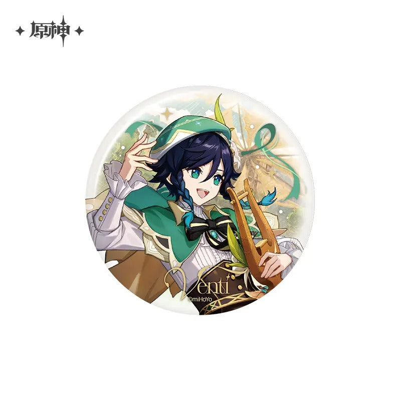 Badge [Genshin Impact] - Venti - 6th Anniversary - Feast of the Archons series